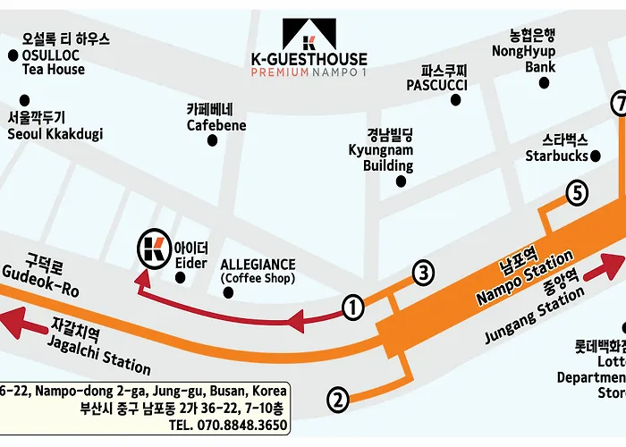 K-guesthouse Premium Nampo 1 3*